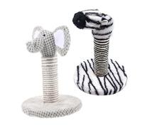 Kisangel Lot De 2 Cadres Descalade pour Chat Cest-à-dire Poteau À Gratter pour Chaton Poteau en Sisal Poteau À Gratter Vertical pour Chat pour Un Usage Domestique Décoratif