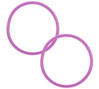 Kisangel Lot de 2 Cerceaux Lestés de Bras en Polyéthylène Violet, Accessoires Fitness pour Musculation des Bras, Équipement Pratique pour Exercices à Domicile et Pilates, pour Tonification