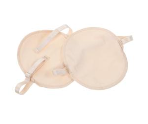 Kisangel Lot de 2 coussinets absorbants réutilisables pour aisselles - Protection anti-transpiration pour femmes - Bretelles souples pour le sport et les voyages