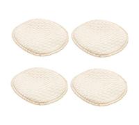 Kisangel Lot de 2 Coussinets Dallaitement Réutilisables en Coton pour Maman Lot de 4 pièces Tapis Absorbant Anti-débordement