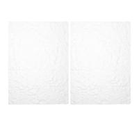 Kisangel Lot de 2 couvertures de classeur A5 : Couverture de classeur rechargeable - de bloc-notes à 6 anneaux en acrylique transparent - Format A5 - Idéale pour l'organisation journaux et carnets.