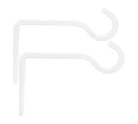 Kisangel Lot de 2 Crochets de Fixation Murale en Fer Blanc 15 Cm Suspendre de Plantes D’intérieur, Supports Robustes pour Jardinières Suspendues et Décorations Murales, Adaptés Maison