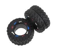 Kisangel Lot de 2 Jouets Couineurs Interactifs pour Chiens de Taille Moyenne Balles de Sport pour Le Développement Mental