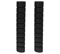 Kisangel Lot De 2 Manchons en Mousse Antidérapante pour Barre De Traction 210 Mm Noir, Coussinets Confortables Amovibles, Protections Solide pour Musculation Et Gymnastique