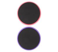 Kisangel Lot de 2 Plateaux Tournants pour Entraînement aux Pirouettes Ballet et Patinage Artistique, Disques D’équilibre Ronds Violet et Rose, Planches Portables pour Amélioration