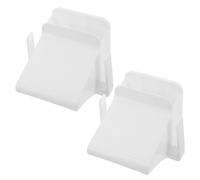 Kisangel Lot de 2 repose-pieds de douche pour se raser les jambes - Marchepied de douche mural adhésif antidérapant - Support de marchepied pour le bain, idéal pour les personnes âgées et les
