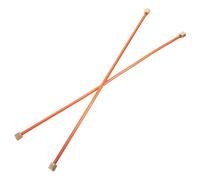 Kisangel Lot de 2 Tuyaux en Aluminium Cuivré 400 Mm Clapet Anti-retour pour Pompe de Tête de Compresseur D'air, Tube Souple sans Huile, Compatible Accessoires Compresseur Pneumatique,