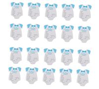Kisangel Lot De 20 Autocollants Mensuels Pour Fête Prénatale Cartes De Conseils Pour Fête Prénatale Fournitures De Fête Pour Nouveaux Parents De Fête Prénatale Autocollants