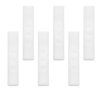 Kisangel Lot De 3 Paires De Protège-Poignées De Frein pour De Route en Silicone Blanc