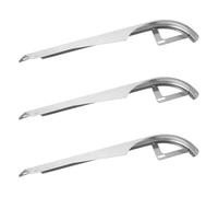 Kisangel Lot de 3 Protège-Chaînes de Vélo 365 MM Carter de Chaîne en Plastique Résistant Compatible Vtt et Vélo de Route Protection L’Huile Poussière pour Usage Urbain et Tout-Terrain