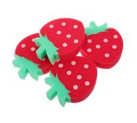Kisangel Lot De 4 Éponges De Bain Exfoliantes Pour Bébé Brosses À Luffa Pour Bain Et La Pour Nettoyage Fruits Boules De Gommages Rouges