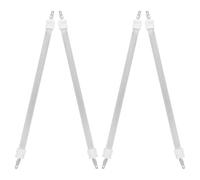 Kisangel Lot de 4 Tubes Chauffants en Quartz 27 Cm pour Chauffage Infrarouge, Éléments Chauffants de Remplacement pour Radiateurs D’appoint, Serpentins pour Poêle Électrique, Accessoires