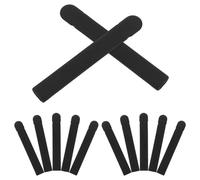 Kisangel Lot de 6 Paires de Protège-oreilles en Silicone Antidérapants et Élastiques pour Lunettes, Accessoires Confortables Adaptés Port Quotidien Exercices Intenses