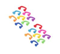 Kisangel Lot de 8 Téléphones Jouets Chuchotants en Plastique Multicolores pour Garçon et Filles Écouteurs Ludiques Éducatifs Favorisant Motricité Fine et Coordination Œil-Main pour Bébés