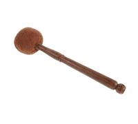 Kisangel Maillet de Bol Chantant Tibétain en Bois et Feutre, Bâton Artisanal pour Relaxation Profonde et Pratique Sonore Confortable en Contemplation Bouddhiste