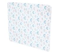 Kisangel Manette de jeu galette de chaise coussin de chaise nourrisson nursery lavable coussin sol coussin de sol tapis anti-éclaboussures bébé sous le protecteur de sol pour chaise haute