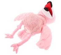 Kisangel Marionnette Flamant Rose Marionnette pour Fête Animal De Marionnette à Main Marionnette à Main Marionnette à Main Oiseau Narrateur Puppets à Main pour Adultes Coton PP