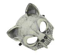 Kisangel Masque de Crâne D'animal Mouton 3d en PU, Célébration Halloween | Look Réaliste, Sangle Antidérapante Stable, Usage Adulte pour Cosplay, Photo et Théâtre, Réutilisable