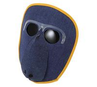 Kisangel Masque de Soudage Vachette avec Lunettes Réglable pour Poste à Souder Cagoule Soudeur Résistante pour Travaux de Soudage