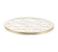 Kisangel Metal Flower Frog Grid Floral Arrangement Fixation Tool for Vase Versatile Flower Stem Organizer for Bouquets and Centerpieces Japanese-Style Plant Separator