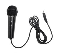 Kisangel Microphone à Condensateur Stéréo 3,5 Mm Portable Modèle 910 avec Trépied Mini, Plastique Dur et Métal, Sonore pour Gaming et Chat Skype