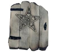 Kisangel Mini Accessoire De Décoration De Porte En Bois Pour Le Monde Des Contes De Fées Pour Garçons Et Filles