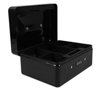Kisangel Mini coffre-fort à code Boîte de rangement sécurisée pour documents et objets coffre portable robuste pour bureau et usage multiple