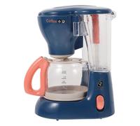 Kisangel Mini Machine à Café de Simulation pour Garçon et Filles Cuisine sans Batterie Couleur Vive Taille Compacte D’Ustensiles Cuisine pour Maison de Jeu et Apprentissage Ludique
