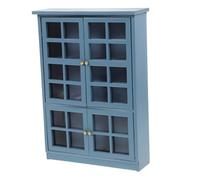 Kisangel Miniature Doll House Furniture Cabinet Model Modern Storage Unit for Mini House Decor for Living Room and Bedroom Сцены