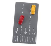 Kisangel Miniature Highway Model Résine Décoration de Paysage pour Sable Accessoire de Dollhouse pour de Train Miniature et Activités Éducatives