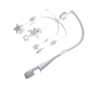 Kisangel Mobile Pour Berceau De -né Étoiles Et Anges, Jouet Éducatif Rotatif, Couleurs Noir Et Blanc, En Matière Douce Et Légère, Pour Chambre De Bébé, Présent Pour -nés