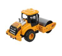 Kisangel Modèle de Camion de Construction pour Garçon Fille Jeu de Plage et Sable Plastique Engin de Chantier avec Compacteur Pelleteuse et Bulldozer pour Jeu Intérieur et Extérieur