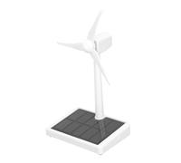 Kisangel Modèle de Moulin à Vent Solaire à Soi-Même Jouet Scientifique en Plastique pour Garçon et Filles Éolienne DIY Compacte Éducation Solide Activité Scolaire 1 Pièce