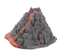 Kisangel Modèle de Simulé avec Effet Éruption Dynamique Décoration de Bureau et Scientifique pour Garçon Fille et Amateurs de Scènes Volcaniques