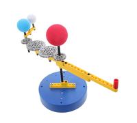 Kisangel Modèle Système Solaire Éducatif pour Garçon Fille Kit DIY Boules Soleil Terre Lune Expériences Scientifiques Scolaires Compréhension Mouvements Célestes et Apprentissage Pratique