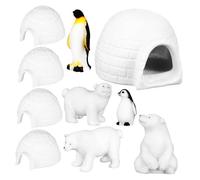 Kisangel Modèles De Fête Humaine d'halloween Scène De Creusement Squelette Os Accessoires De Mise en Page Os d'horreur Faux Plastique Accessoires De Jouets À Faire Soi-Même