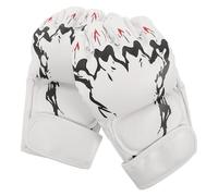 Kisangel Moufles de Boxe D’Entraînement pour Adultes 1 Paire Rembourrés et Lestés Paume Renforcée Maille Respirante Bracelet Ajustable Équipement de Boxe Thaïlandaise pour Salle de