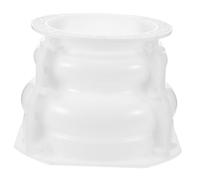Kisangel Moule pour Socle De Colonne Décoratif Cylindres en Plastique Béton Et Plâtre pour Piliers Romains Accessoires Bases De Monuments Projets Architecturaux De Bricolage