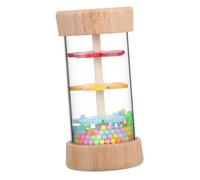 Kisangel Musical Bois pour Garçon Fille Instrument Percussion de Pluie Miniature Créateur de Sons de Pluie pour Éveil Sensoriel et Montessori