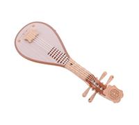 Kisangel Musical Instrument Toy for Playable Traditional Chinese Pipa with Authentic Design Realistic Playability Educational Stringed Instrument for Family Gatherings and School