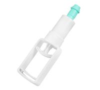 Kisangel Outil D'évacuation D'air Pompe à Vide Manuelle Blanc, Résistant à L'usure, pour Ventouse de Cupping, pour Thérapies et Traitements en Salon