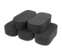 Kisangel Outils de Bain 5 Éponges Douces de Toilettage 12.5X6.5X3.5 CM pour Chevaux Nettoyage Après Balade