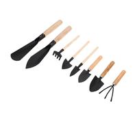 Kisangel Outils De Jardinage Bois avec Truelle Râteau à Main Et Désherbeur pour Culture Et Entretien des Plantes Succulentes