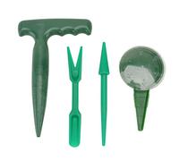 Kisangel Outils de Jardinage Plastique Transplanteur Dibber et Distributeur de Semences pour Plantes