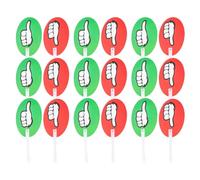 Kisangel Palettes de Vote Vert et Rouge Lot de 20 en Plastique Réutilisables Accessoires Participatifs pour Enseignants et Élèves pour Quiz et Engagement en Classe