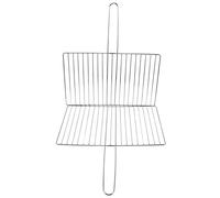 Kisangel Panier Grillade Poisson Acier Inoxydable Panier Barbecue Portable avec Poignée Ergonomique pour Camping Pique et Barbecue Extérieur
