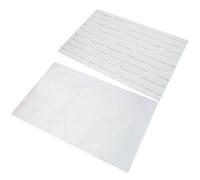 Kisangel Papier de Fond en Papier Couché Photo Imperméable Réutilisable Effet Brique Réaliste Décoratif pour Photographie Flat Lay et Bijoux