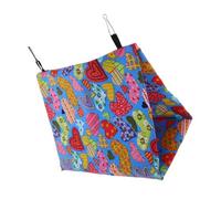 Kisangel Parrot Tent Hut Hanging Bird Nest for Cage Breathable Comfortable Sleep Hammock Bed for Budgies Parakeets and Cockatiels Lightweight and Easy to Clean