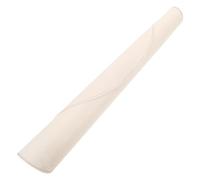Kisangel Peau de Remplacement Facile à Nettoyer Ronde Beige en Peau de Chèvre et Résistante à L'usure pour Africain et Pratique