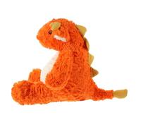 Kisangel Peluche Dinosaure Assis Rouge Poupée Décorative Douce pour Chambre Garçon Fille Cadeau Festival Garçon Fille Doudou Créatif